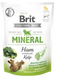Brit care dog functional snack mineral ham puppy