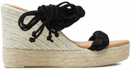 Espadryle Manebi Hamptons Two Braided Bands Wedge Espadrilles