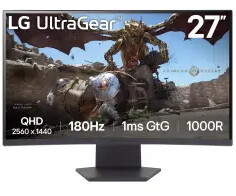 LG UltraGear 27GS60QC-B 27" 2K VA 180Hz 1ms