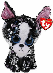 BEANIE BOOS PORTIA - CEKINOWY TERIER 24CM