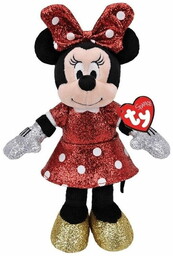 BEANIE BABIES MICKEY AND MINNIE - MINNIE 25CM