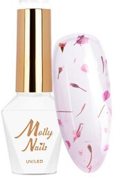 Lakier hybrydowy Molly Nails Flowers Nails HEMA/Di-HEMA Free