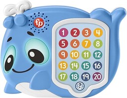 Fisher-Price Linkimals Interaktywny Wieloryb, muzyczna zabawka edukacyjna