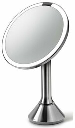 Simplehuman Lusterko kosmetyczne LED Sensor Touch DUAL, 5-krotne