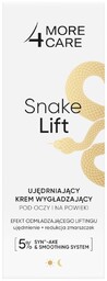 MORE4CARE Snake Lift ujędrniający krem wygładzający pod oczy