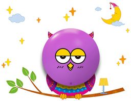 Milagro OWL ML112 kinkiet lampa ścienna dziecięca sowa