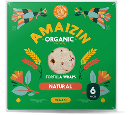 Amaizin Tortilla wrapy wraps (6 sztuk) 240 g