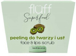 Fluff Peeling do twarzy i ust kiwi 80g