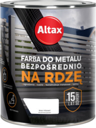 Farba do metalu ALTAX 750 ml biały półmat