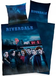 Pościel Riverdale serial Netflix 135x200 młodzieżowa bawełniana