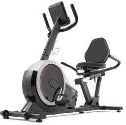 Hop-sport Rower poziomy HS-060L Pulse srebrny - Hop