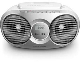 Philips AZ215S/12 Srebrny Radioodtwarzacz CD