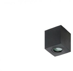 Brant square lampa sufitowa 1-punktowa czarna AZ2825