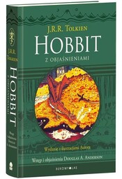 Bukowy Las Książka Hobbit z objaśnieniami J.R.R. Tolkien