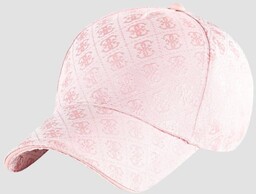 GUESS Różowa logowana czapka Baseball Cap