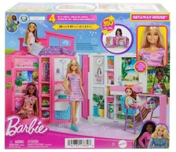 Barbie Przytulny domek + Lalka zestaw HRJ77 MATTEL