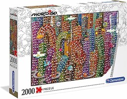 Clementoni 32565 Mordillo Dżungla  puzzle 2000 elementów,