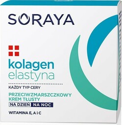 Soraya Kolagen Elastyna Przeciwzmarszczkowy Krem tłusty na dzień