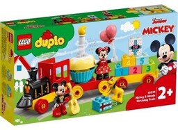 LEGO DUPLO URODZINOWY POCIąG MYSZEK MIKI I MINNIE