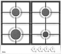 Płyta gazowa do zabudowy AMICA PGA6100APW Biały