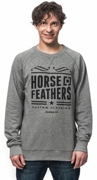 bluza męska HORSEFEATHERS CHRIS SWEATSHIRT (heather gray)