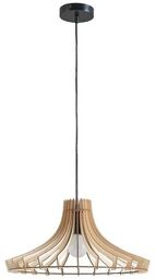 Lindby - Bela Lampa Wisząca Ø47 Wood