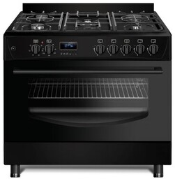 RAVANSON Kuchnia KWGE-K90 Cheff Modern Black Termoobieg