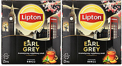 2x Herbata Lipton Earl Grey 92 torebki (razem