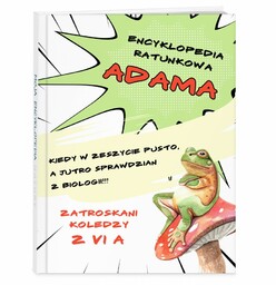 Encyklopedia przyrody z nadrukiem dla kolegi na imieniny