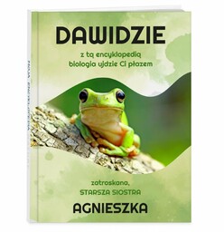 Encyklopedia przyrody z nadrukiem dla brata na imieniny