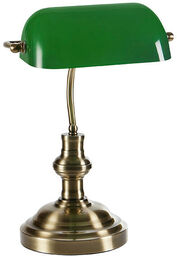 Markslöjd - Bankers Lampa Stołowa 42 cm Oxide/Green