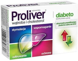 Proliver Diabeto, 30tabl. >> 0zł za wysyłkę przy