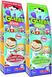 Simba 105953226 Glibbi Slime Maker, 3 asortyment Glibber,