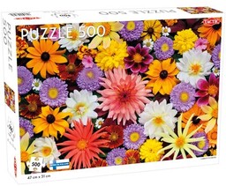 TACTIC Puzzle Lovers Garden Flowers 56747 (500 elementów)