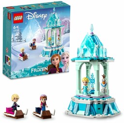 LEGO Disney, klocki, Magiczna karuzela Anny i Elzy,