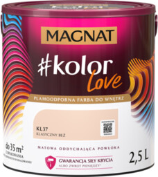 Farba #Kolor Love KL37 klasyczny beż 2,5 l