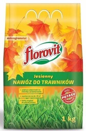 Nawóz granulowany jesienny do trawnika Florovit 1 kg