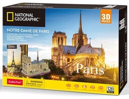 CUBIC FUN Puzzle 3D National Geographic Notre Dame