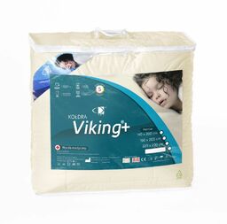 Kołdra antyalergiczna 140x200 Viking Plus 1,10 kg ekrii