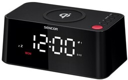 Sencor SDC 7600 Qi Cyfrowy budzik z szybką