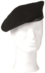 Beret wełniany Mil-Tec - Black