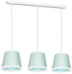 Milagro DAISY MINT MLP5602 lampa wisząca abażur tkanina