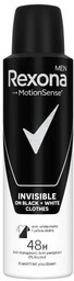 Rexona Men Invisible Black + White antyperspirant 150