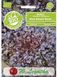 Sałata liściowa dębolistna Red Salad Bowl BIO >>>