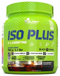 OLIMP Iso plus L-Carnitine - Cola, 700g