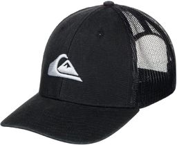 czapka męska QUIKSILVER GROUNDER TRUCKER Black - KVJ0