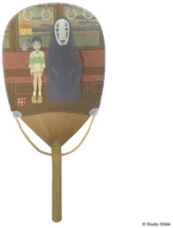 Wachlarz Ghibli - Chihiro & No Face (Spirited