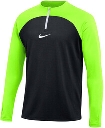 Bluza Nike DH9230 010 Nk Dri-fit ACDMY czarno-zielona