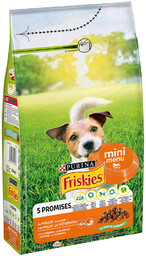 Purina FRISKIES Mini, z kurczakiem i warzywami -