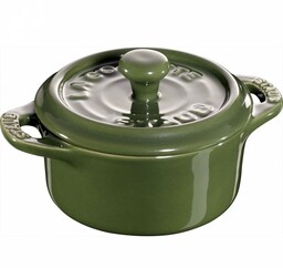 Staub Mini Cocotte Okrągły 200 Ml, Zielony Gift